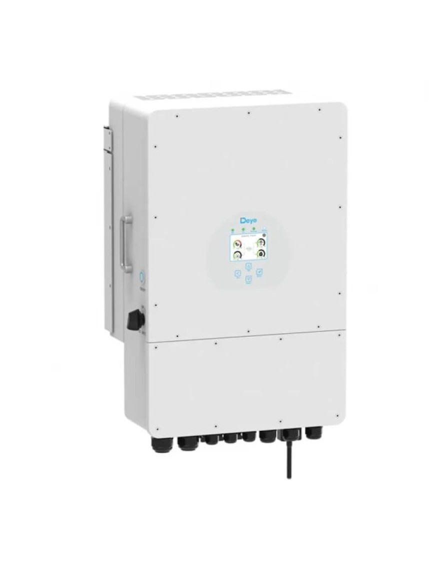 Автономна соларна система 12 kW + инвертор Deye 12 kw + 5.12 kwh литиева батерия - Монофазна 2