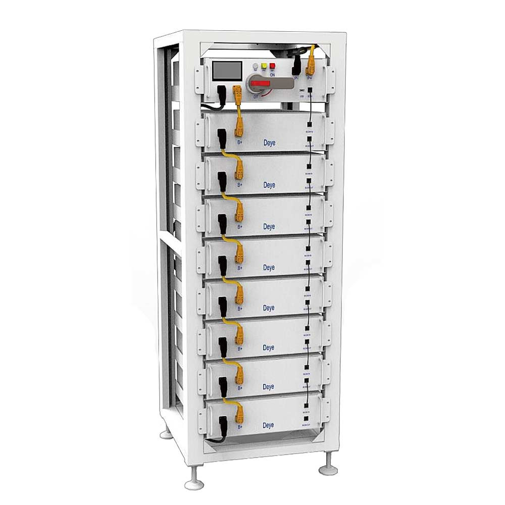 RACK шкаф за 12 батерии DEYE BOS-G HV-Rack (13 реда) 2